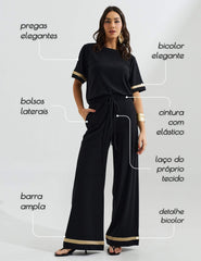 Conjunto Marbella Eva Preto