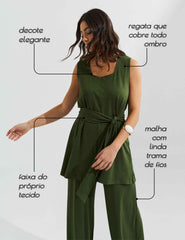 Conjunto Vicenza Evelina Verde Country
