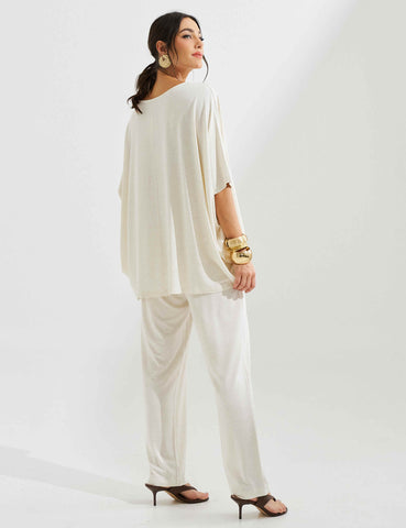 Conjunto Lino Vicenza Emilia Off White