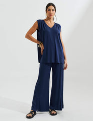 Conjunto Eduarda Azul Marinho