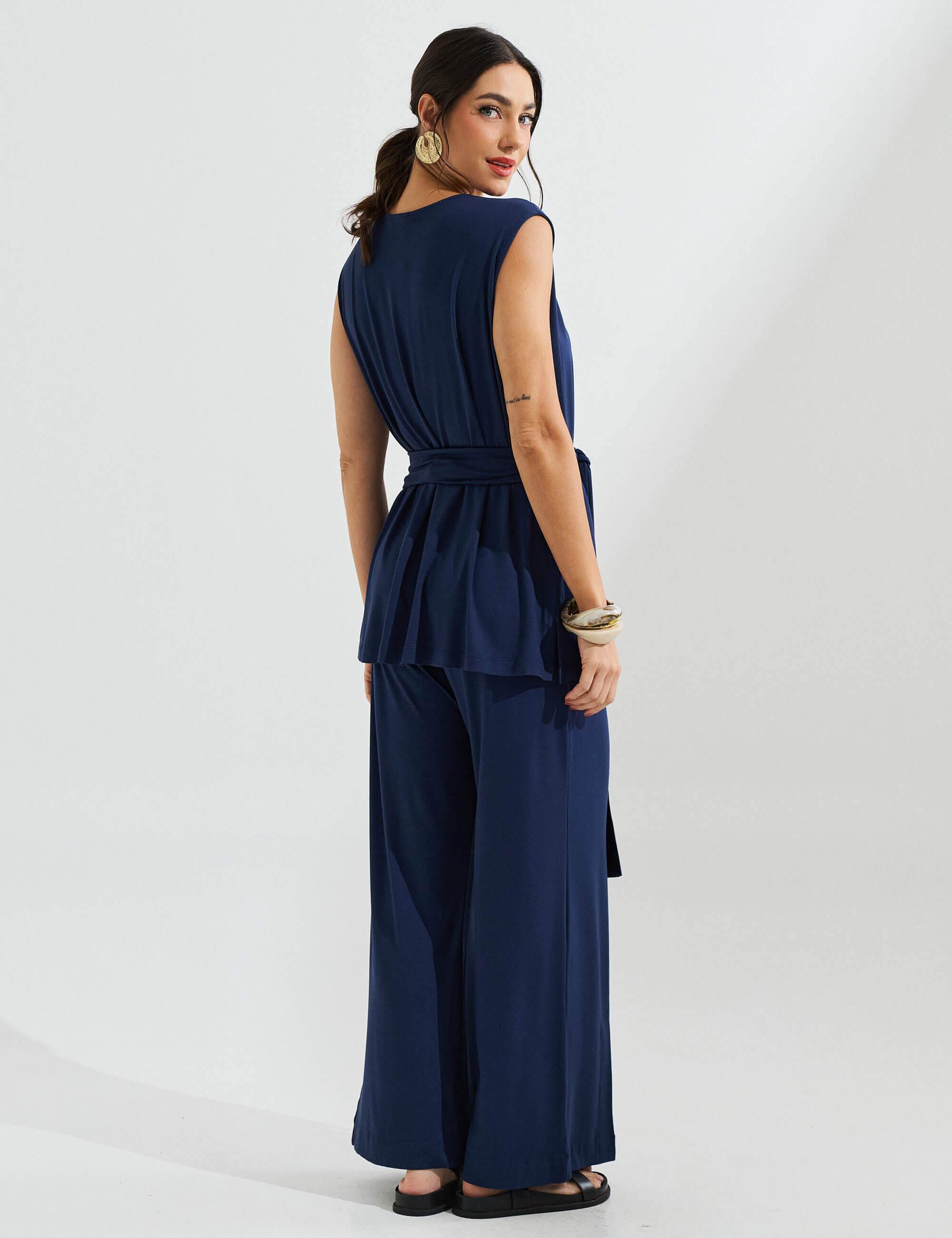 Conjunto Eduarda Azul Marinho