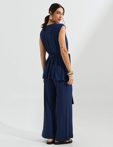 Conjunto Eduarda Azul Marinho