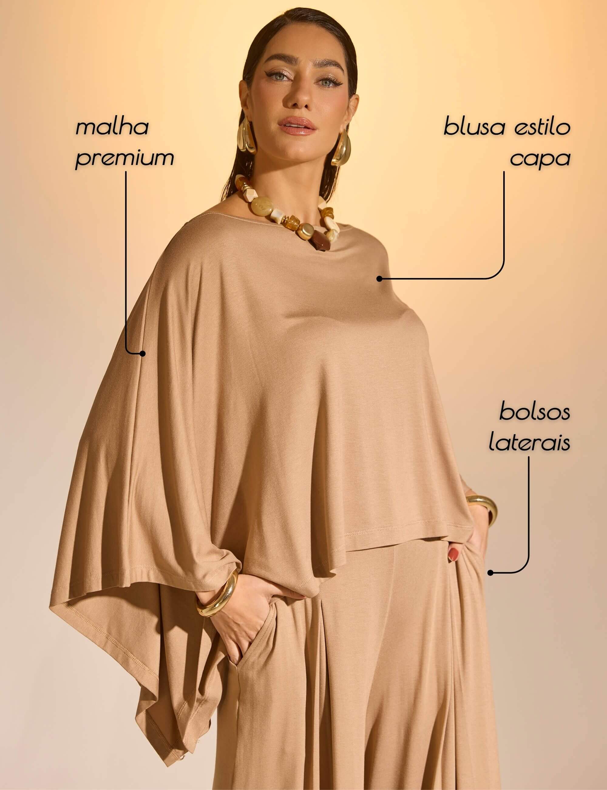 Conjunto Fiorela Bege Awake