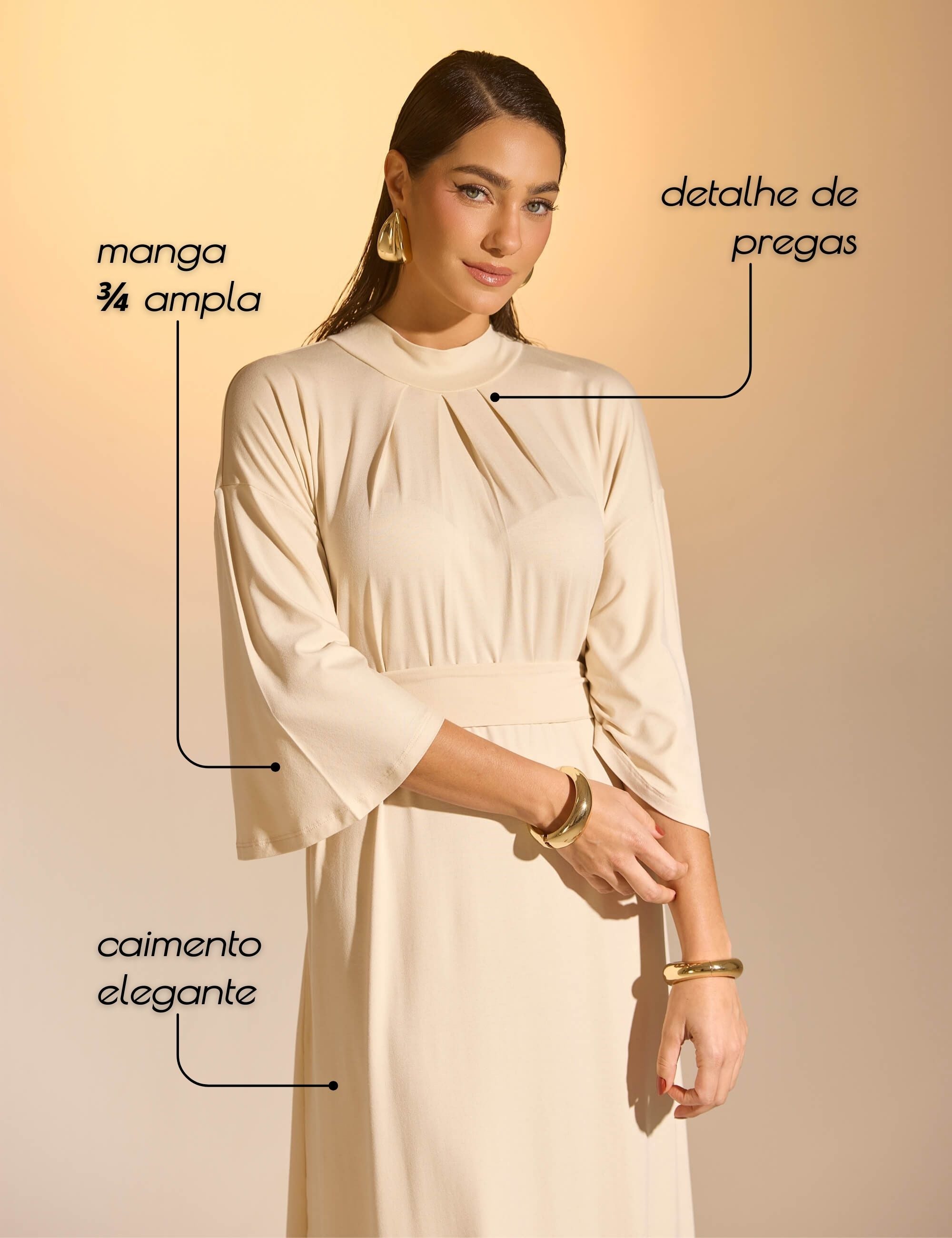 Vestido Fidela Merengue