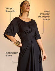 Vestido Vicenza Felicia Preto