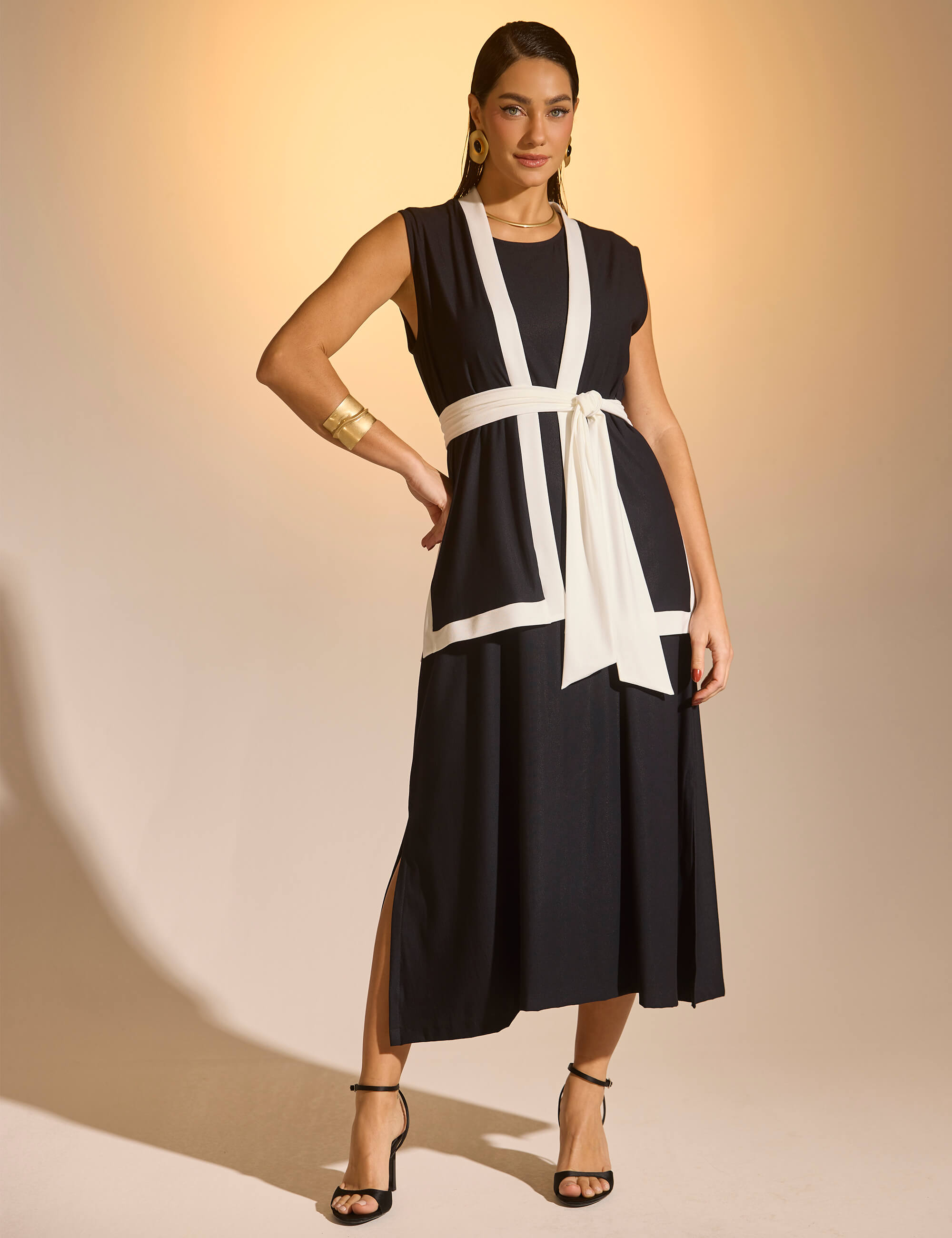 Vestido Marbella Fabia Preto