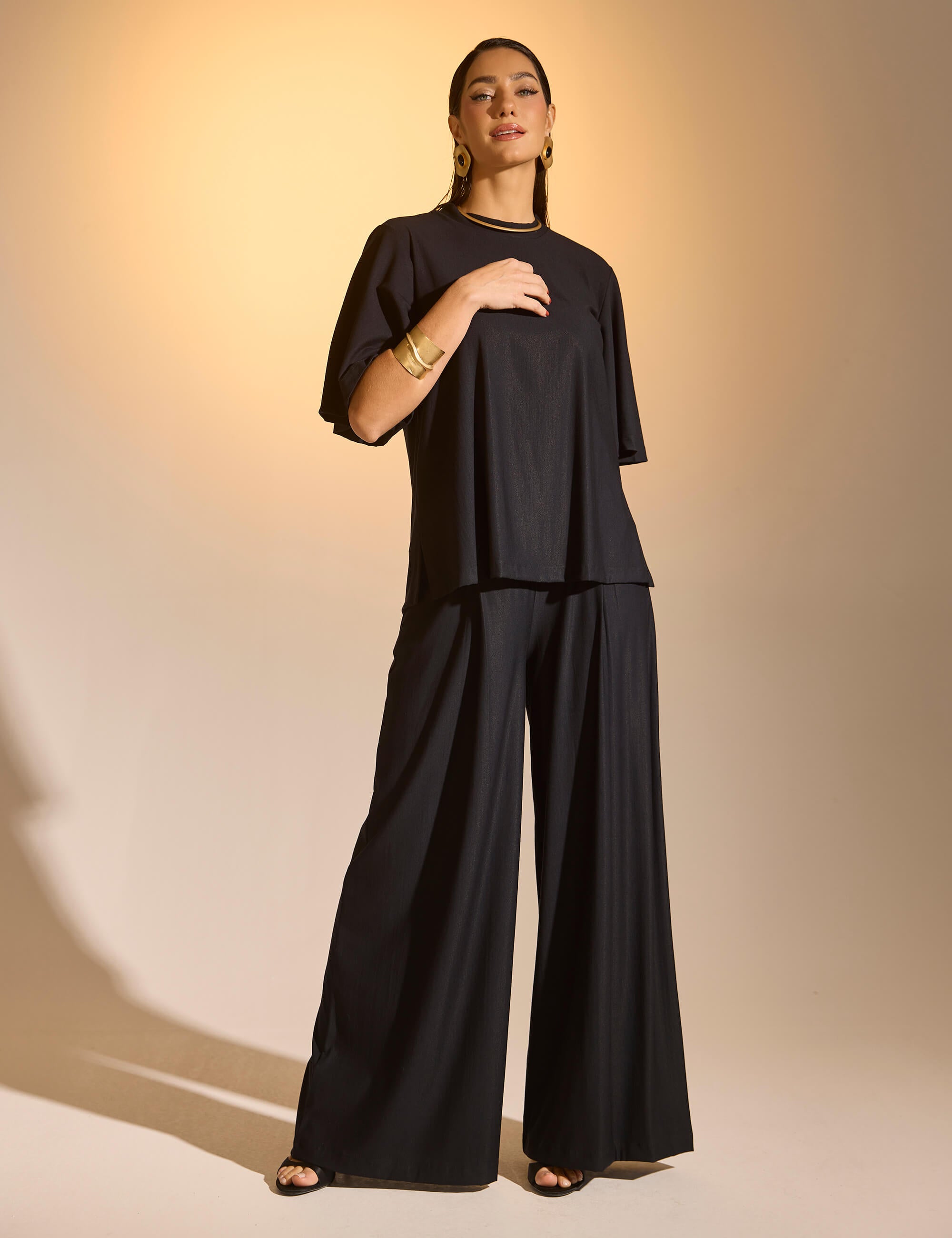 Conjunto Marbella Farah Preto