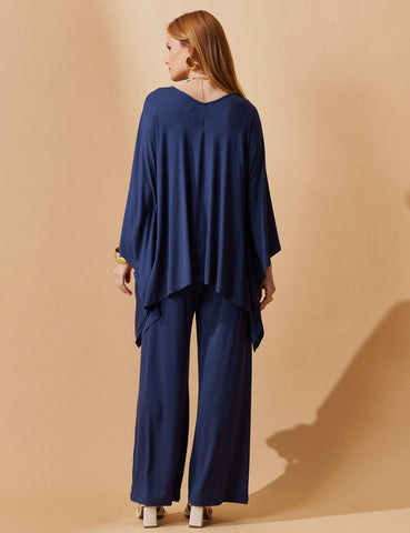 Conjunto Giana Azul Marinho