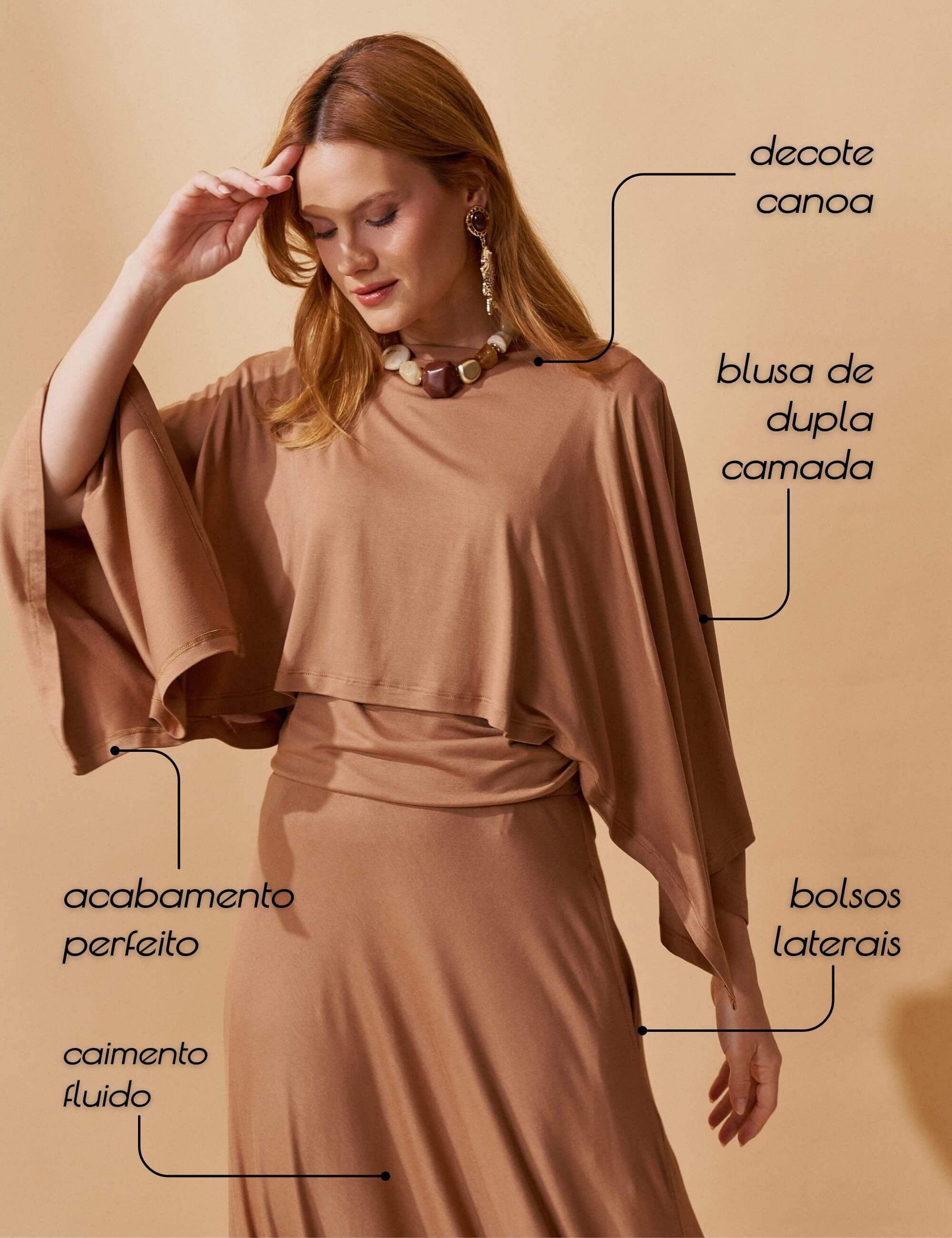 Conjunto Graci Mocha Mousse