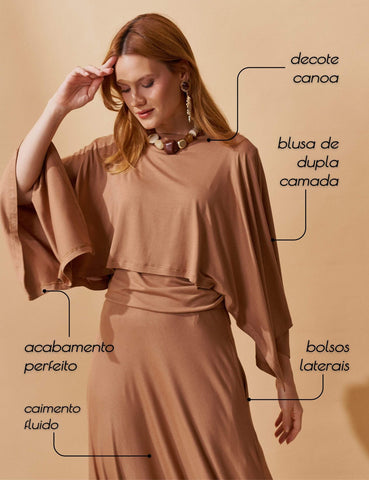 Conjunto Graci Mocha Mousse
