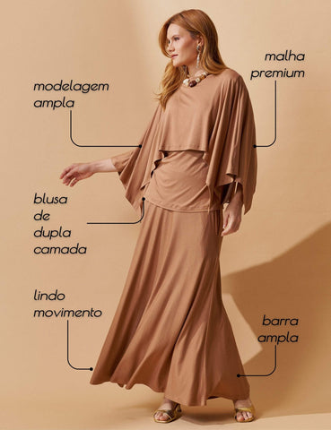 Conjunto Graci Mocha Mousse