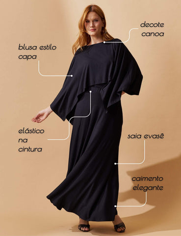 Conjunto Graci Preto
