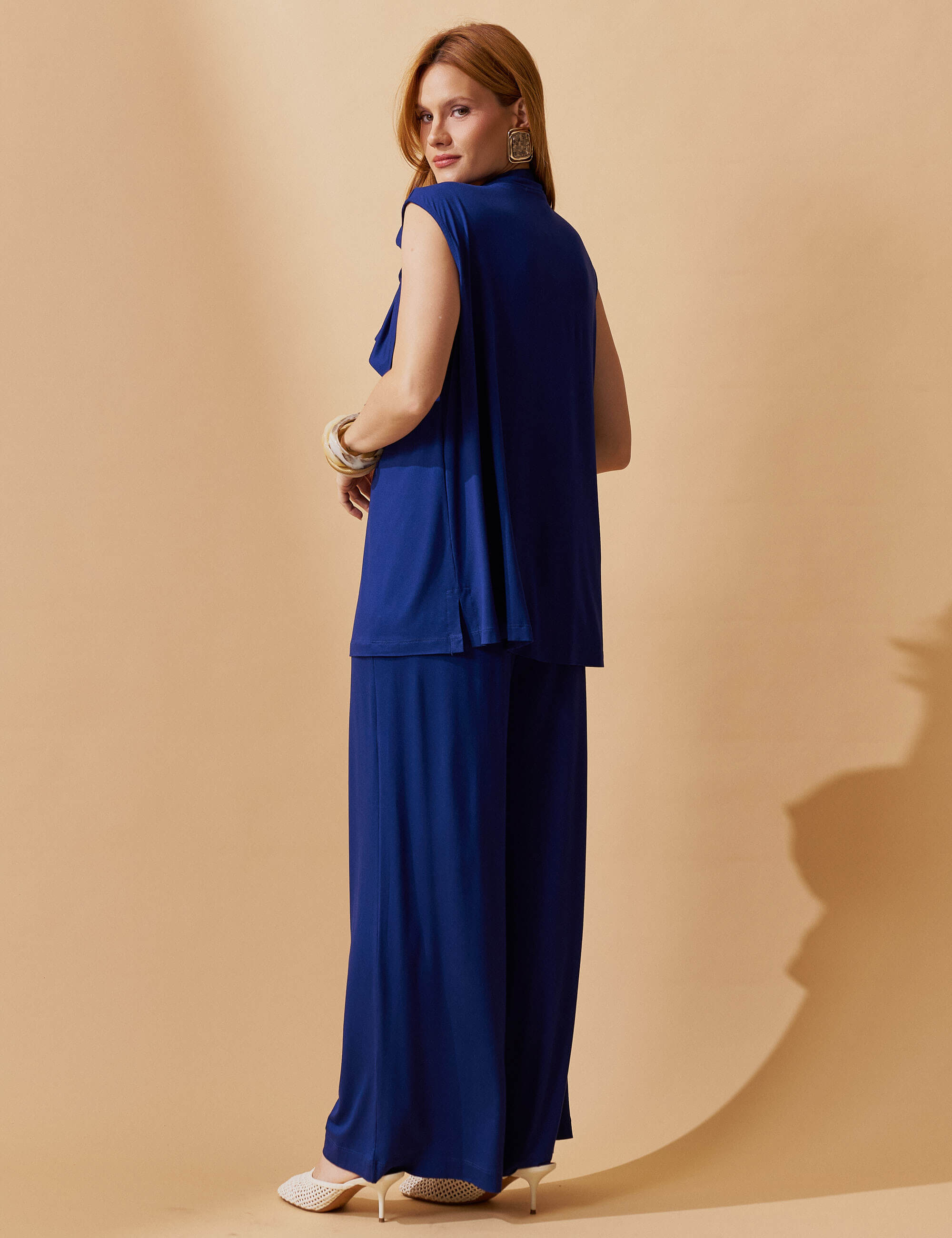 Conjunto Gertude Azul Profundo