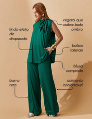 Conjunto Gertude Verde Castanheira