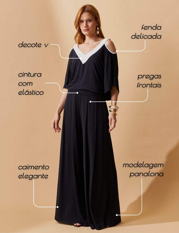Conjunto Grazi  Preto