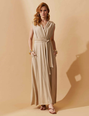 Vestido Galia Bege MPB