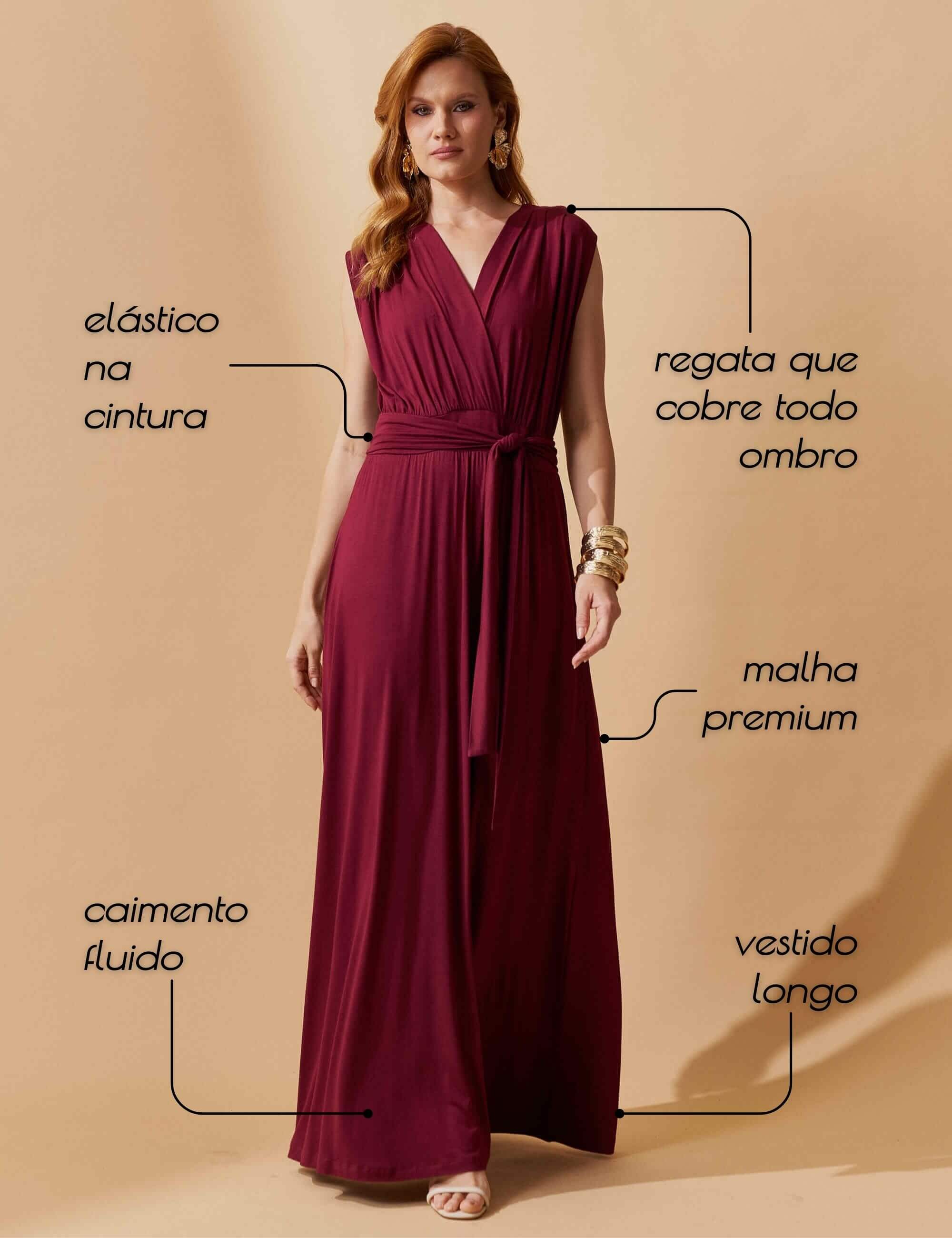 Vestido Galia Bordo