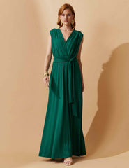 Vestido Galia Verde Castanheira