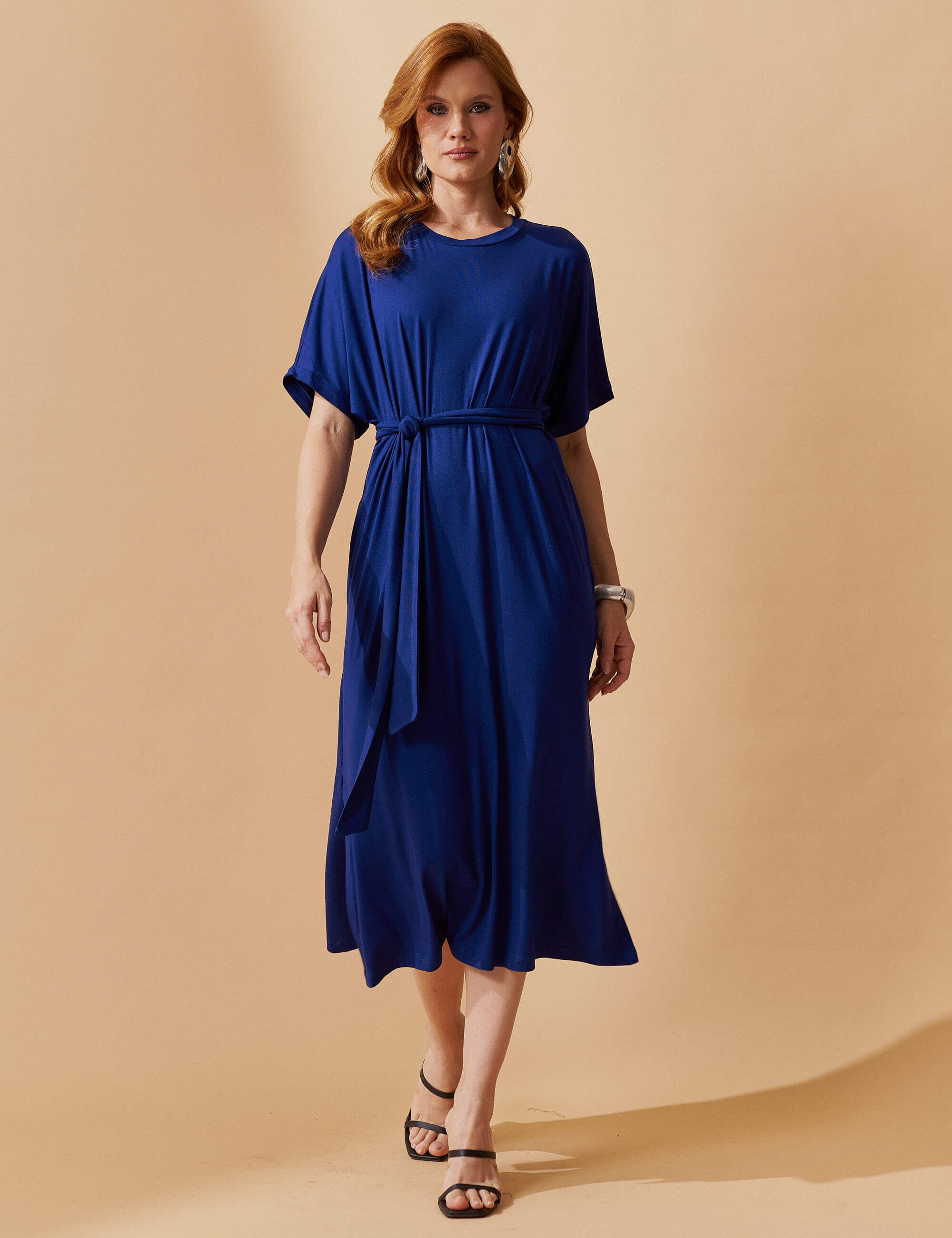 Vestido Gianina Azul Profundo
