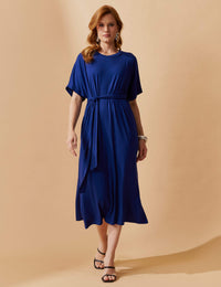 Vestido Gianina Azul Profundo