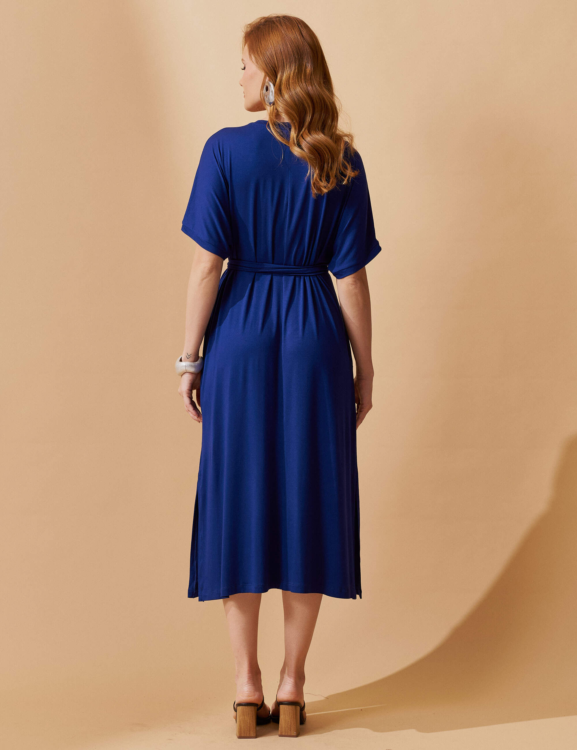 Vestido Gianina Azul Profundo