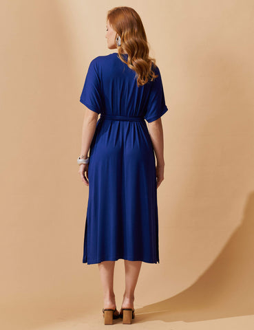 Vestido Gianina Azul Profundo