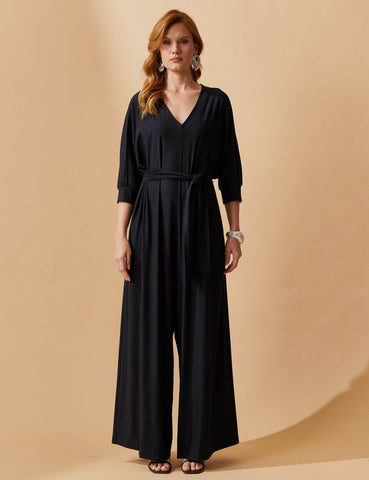 Macacão Marbella  Glora Preto
