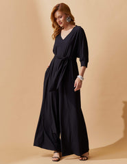 Macacão Marbella  Glora Preto
