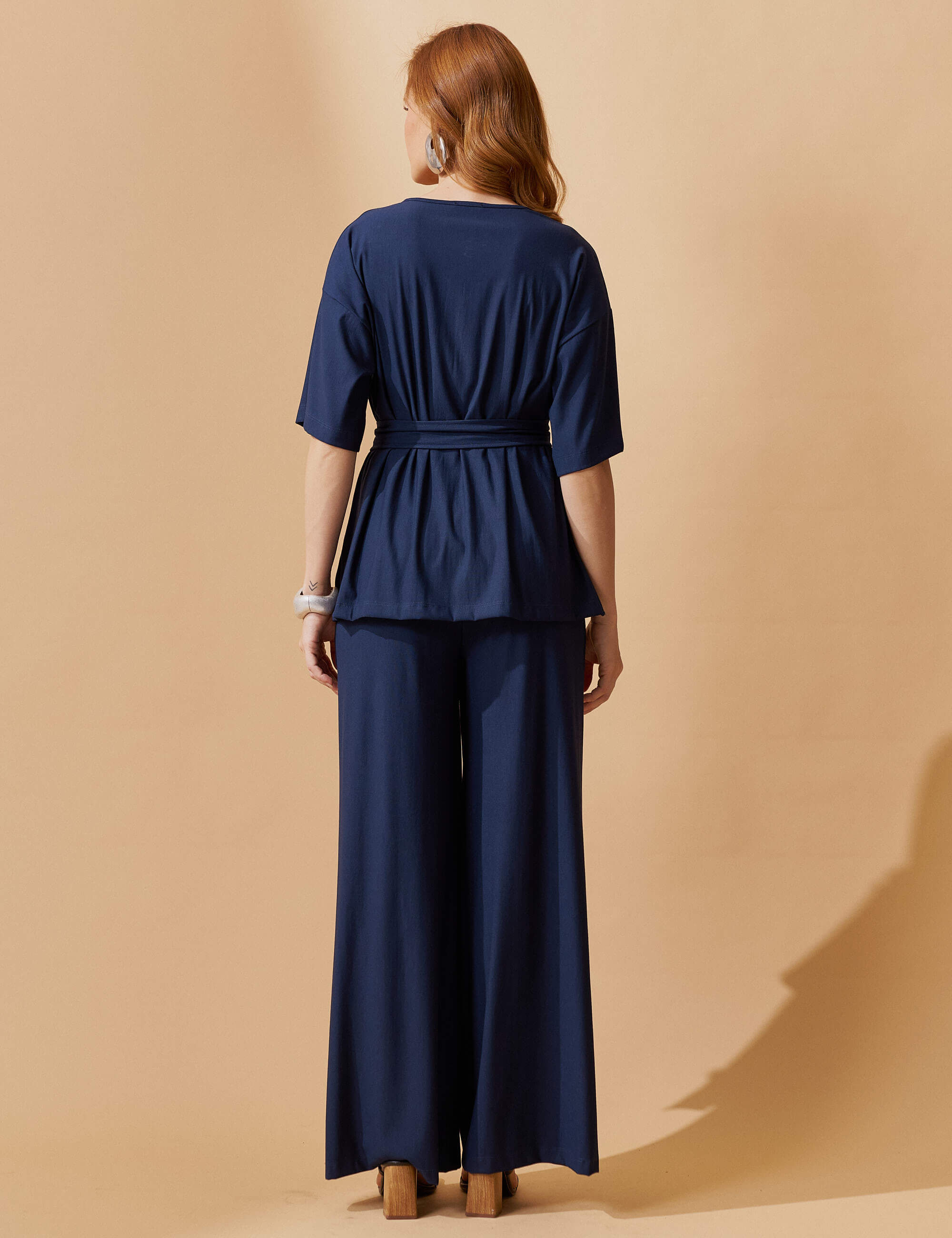 Conjunto Marbella Goldi Azul Marinho