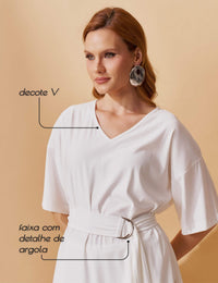 Conjunto Marbella Goldi Off White