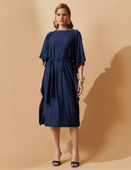 Vestido Marbella Gisela Azul Marinho