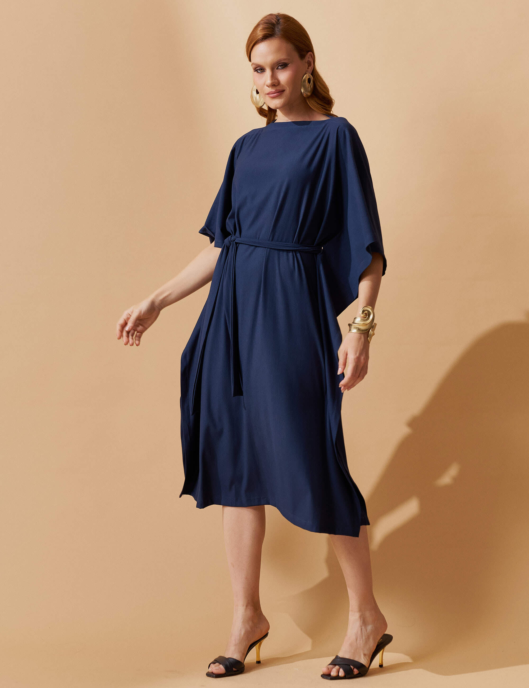 Vestido Marbella Gisela Azul Marinho
