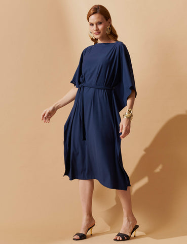 Vestido Marbella Gisela Azul Marinho