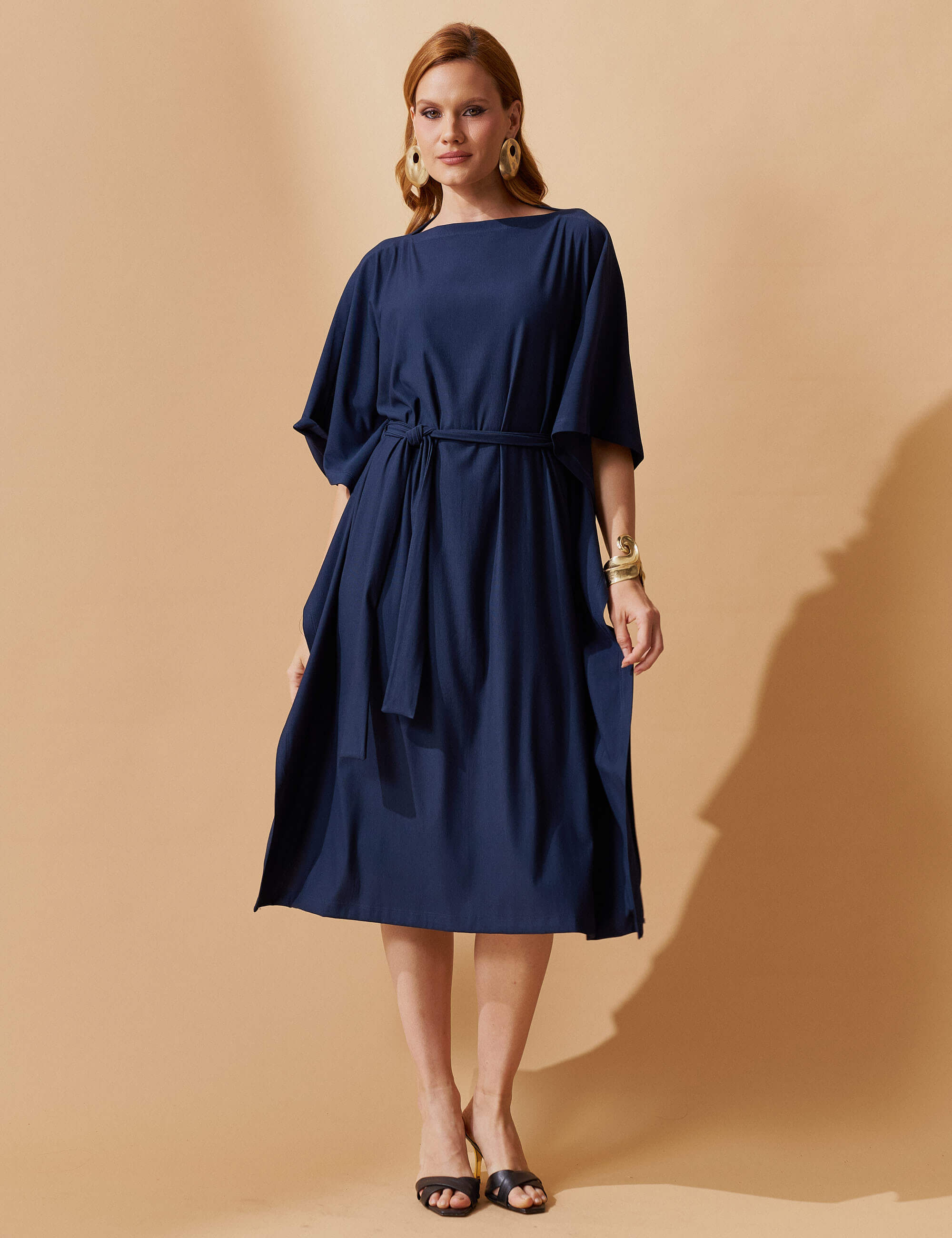Vestido Marbella Gisela Azul Marinho
