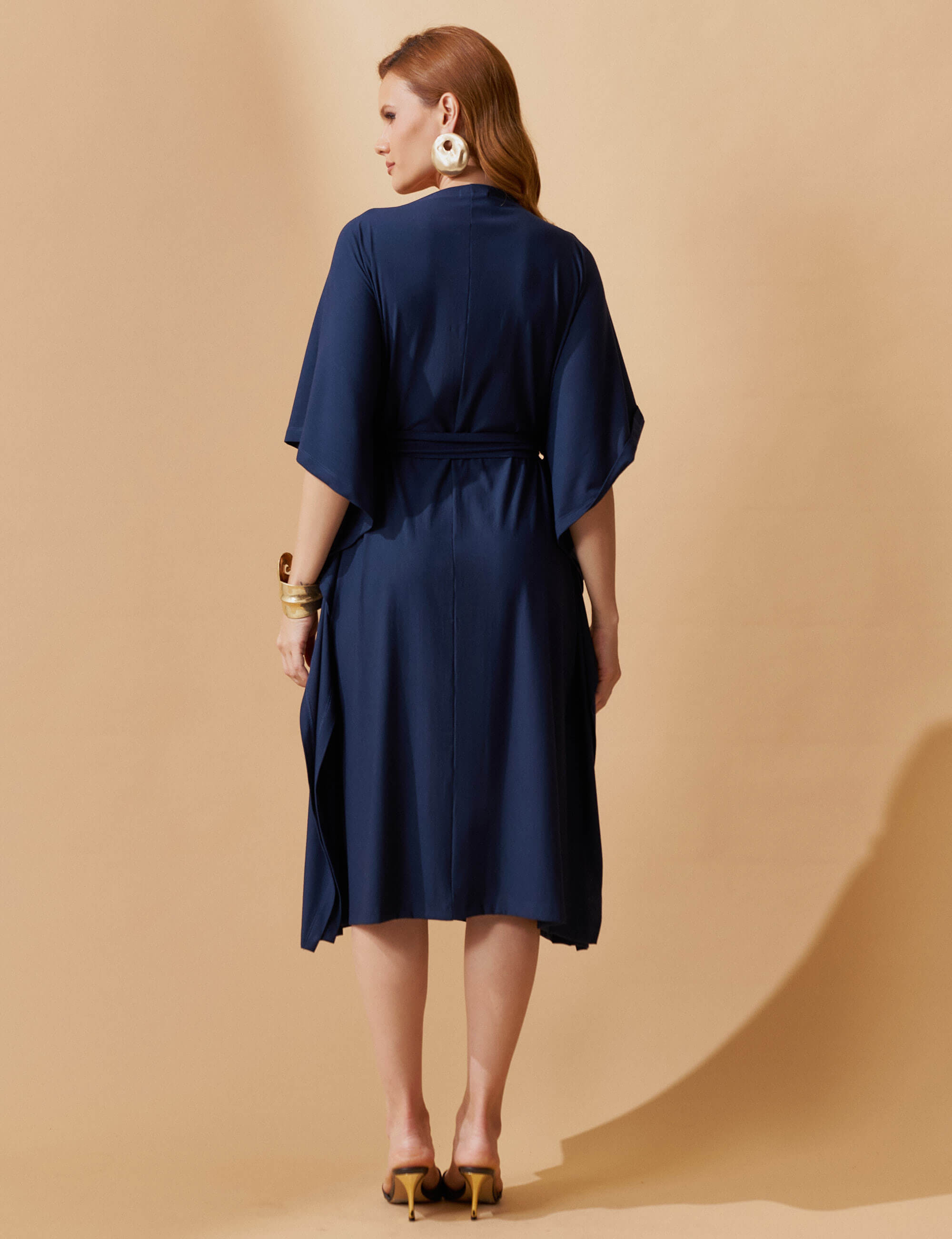 Vestido Marbella Gisela Azul Marinho