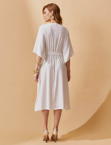 Vestido Marbella Gisela Off White