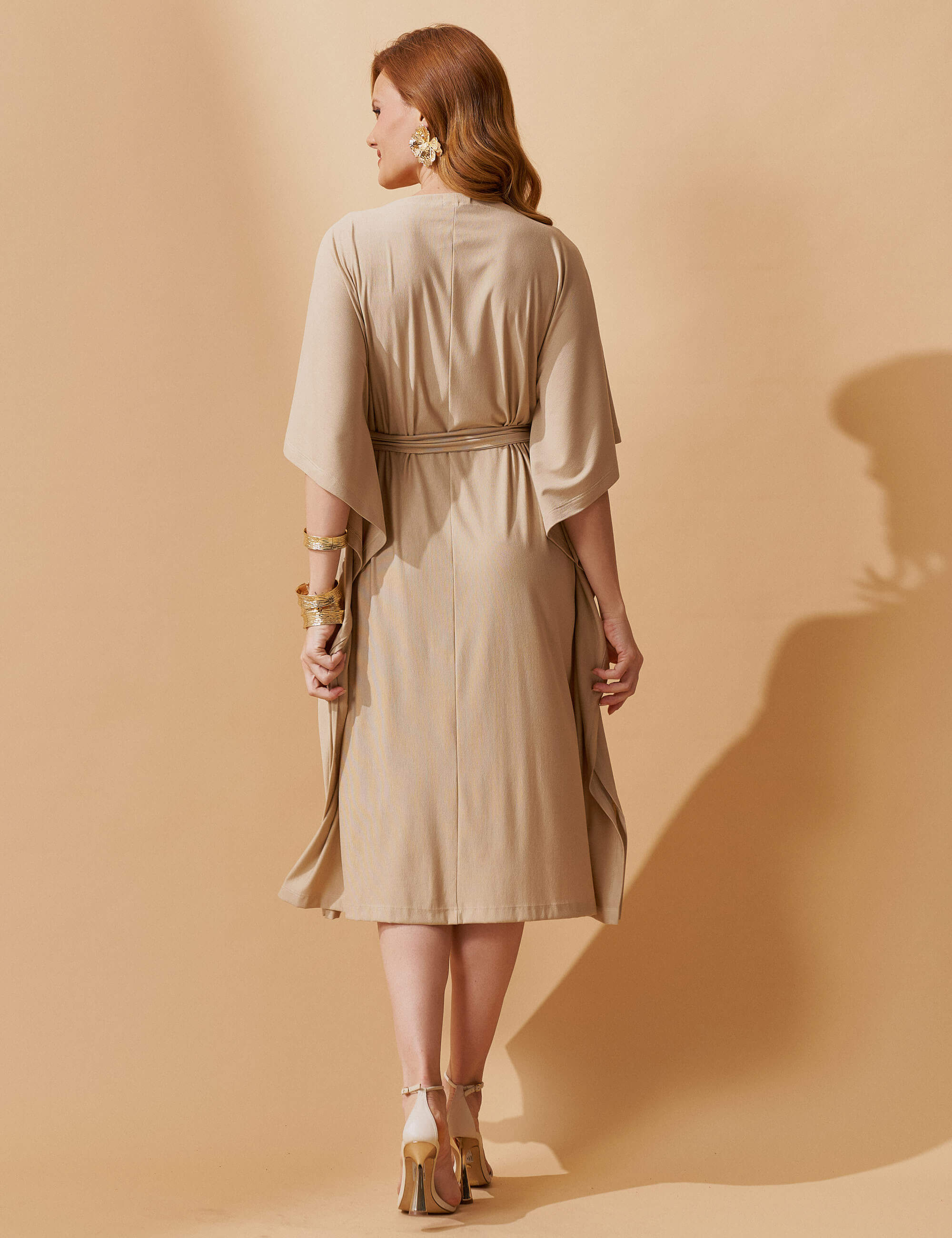 Vestido Marbella Gisela Bege MPB