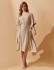 Vestido Marbella Gisela Bege MPB