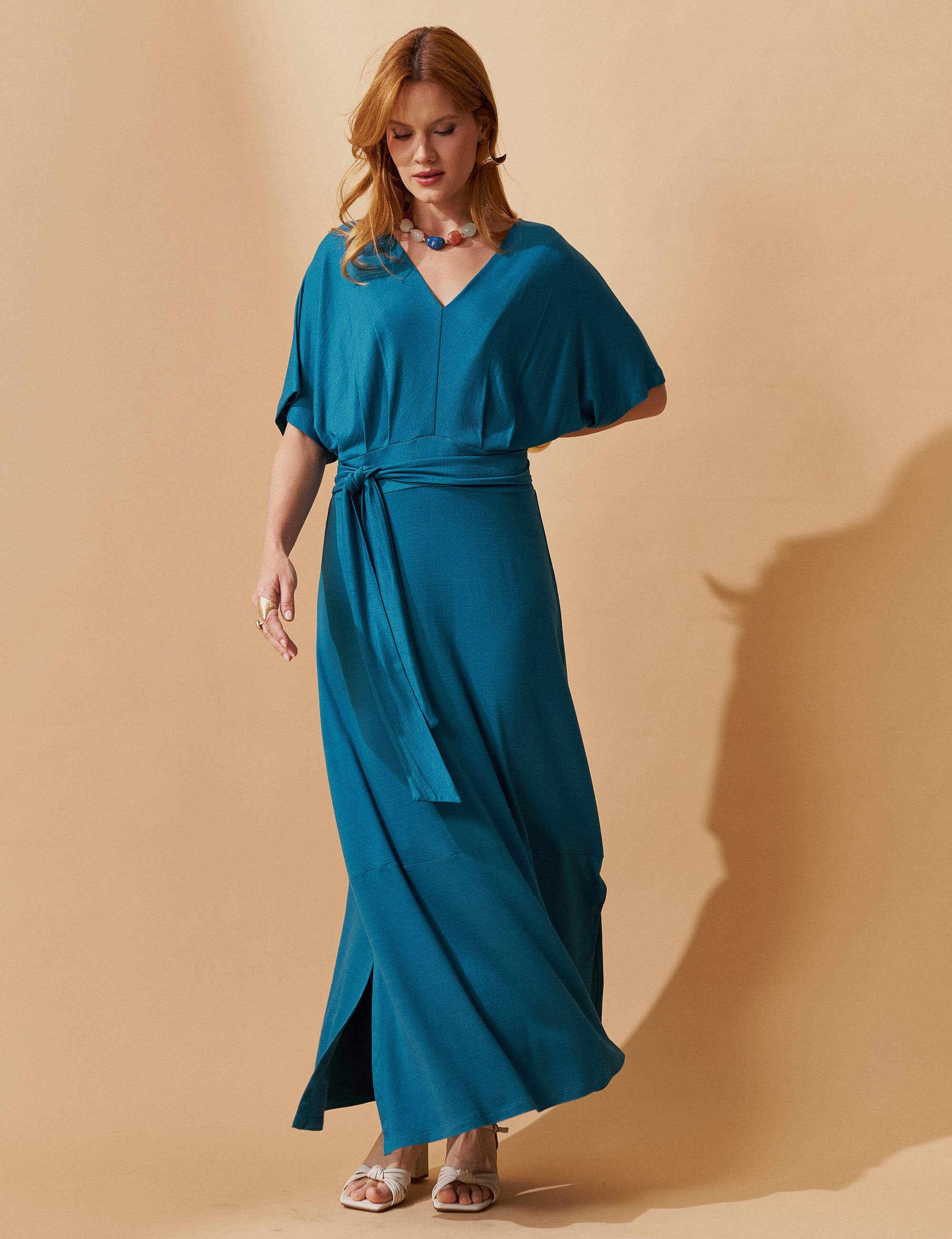 Vestido Vicenza Gomer Azul Gótico