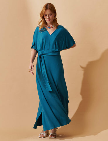 Vestido Vicenza Gomer Azul Gótico