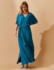 Vestido Vicenza Gomer Azul Gótico