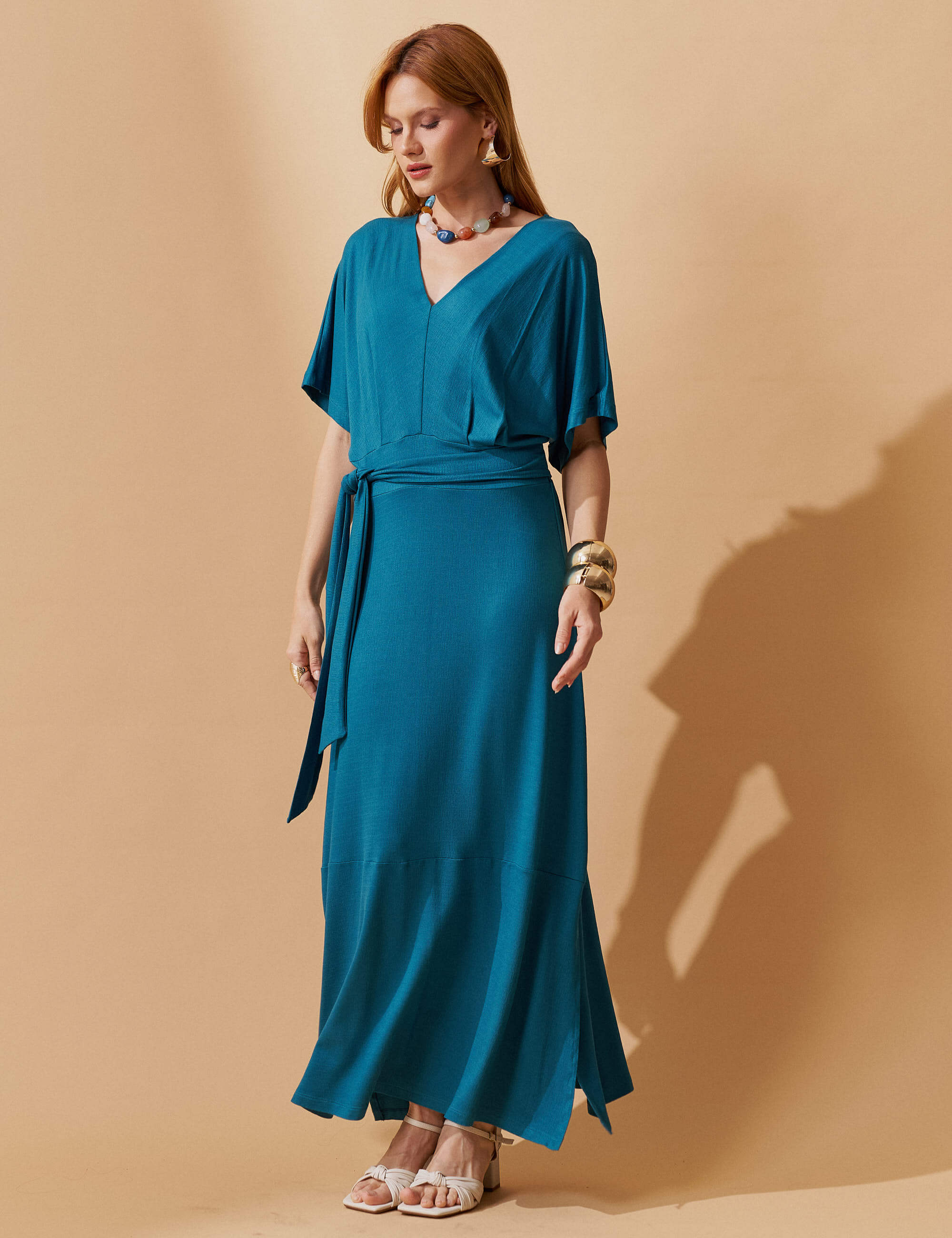 Vestido Vicenza Gomer Azul Gótico