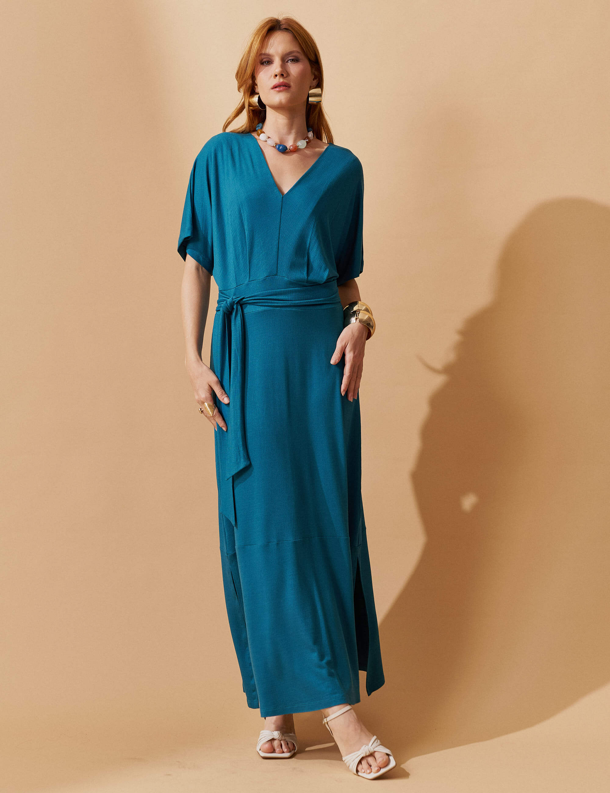 Vestido Vicenza Gomer Azul Gótico