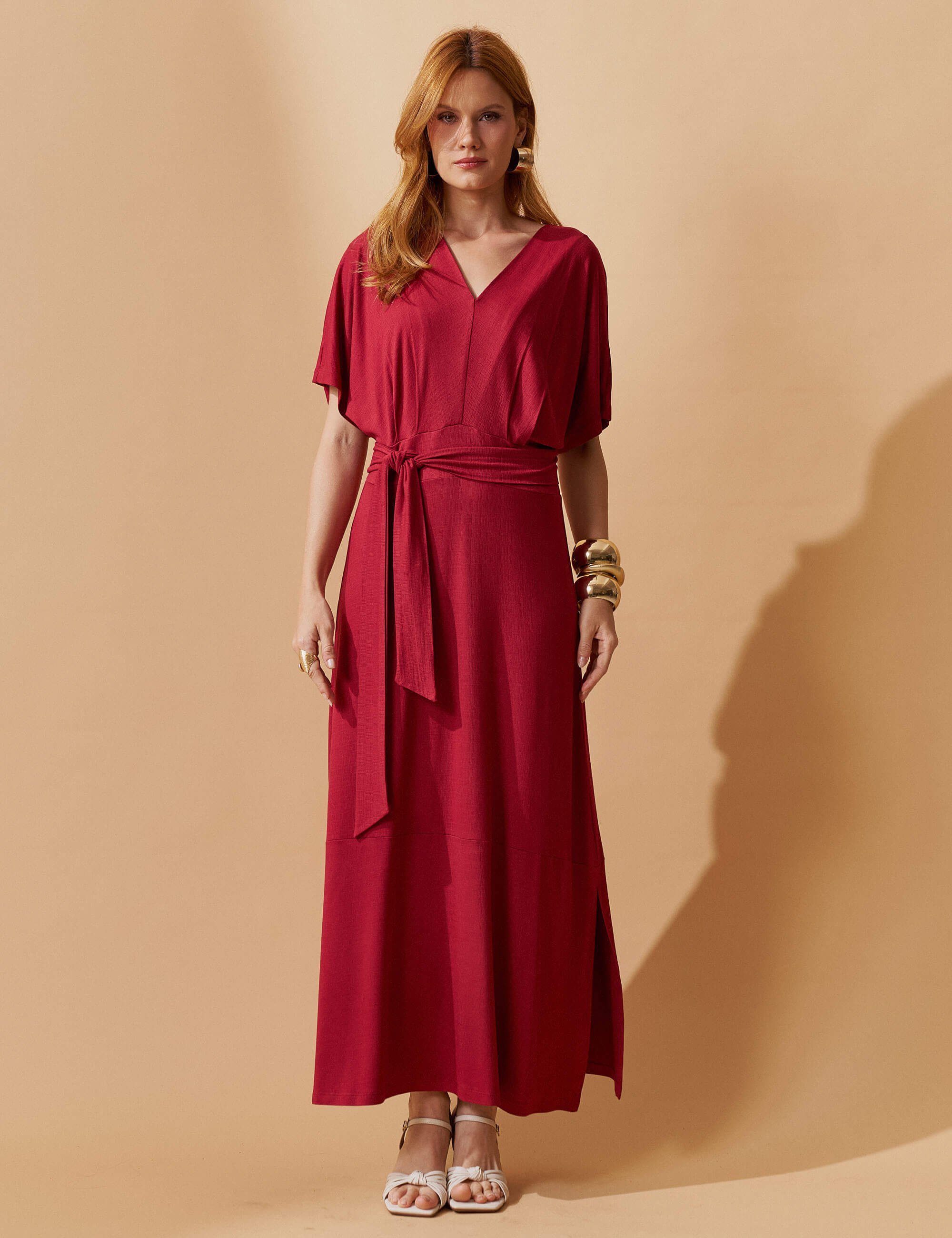 Vestido Vicenza Gomer Vermelho Hip Hop