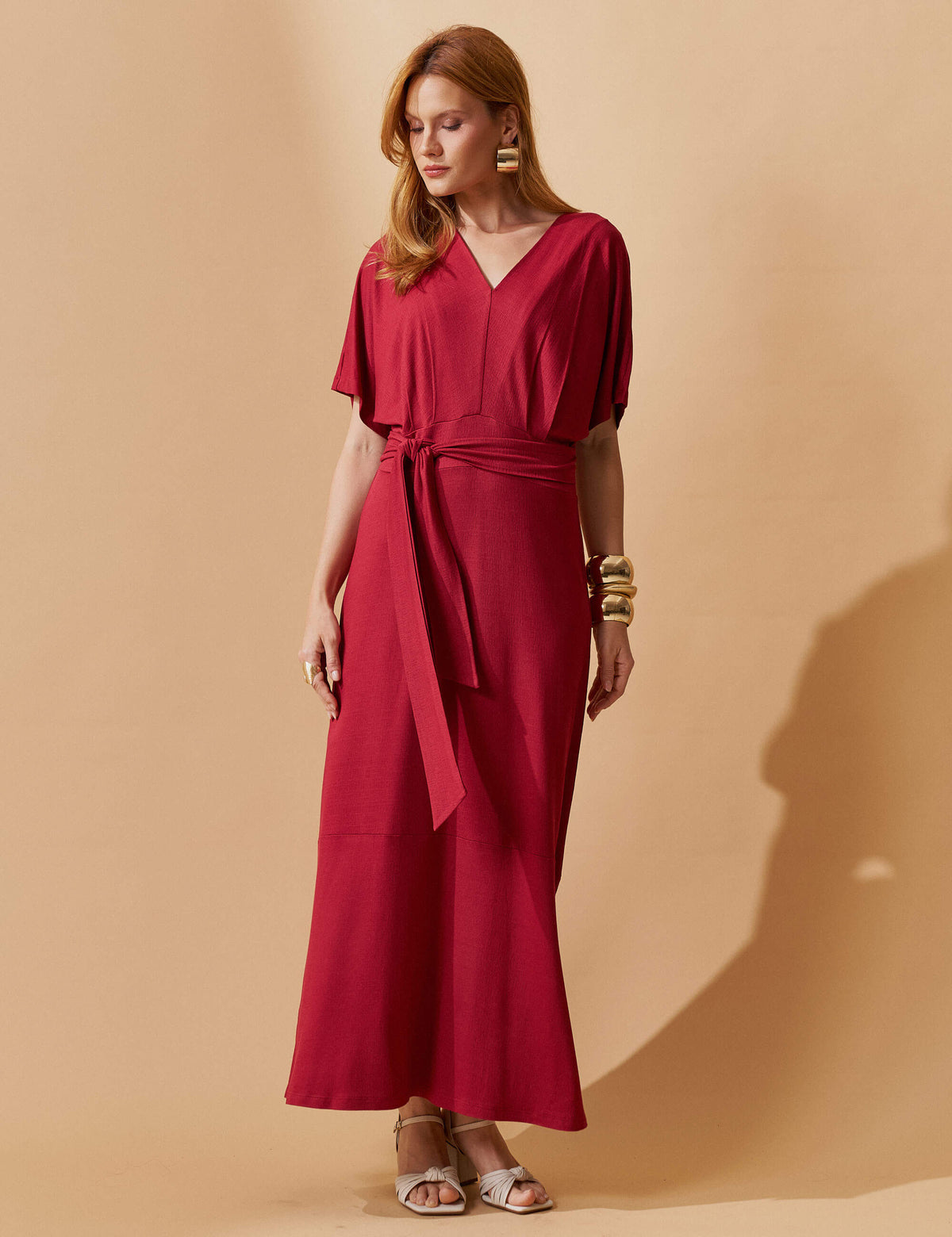 Vestido Vicenza Gomer Vermelho Hip Hop