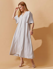 Vestido Vicenza Geralda Gelo