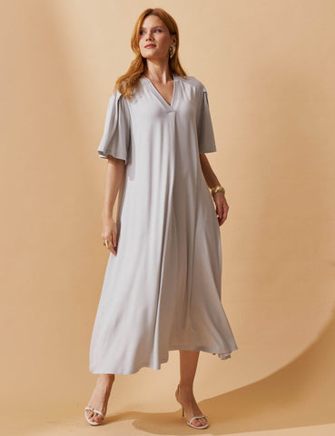 Vestido Vicenza Geralda Gelo