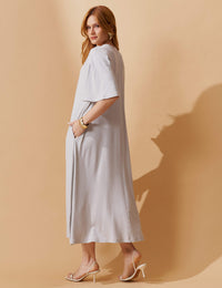 Vestido Vicenza Geralda Gelo