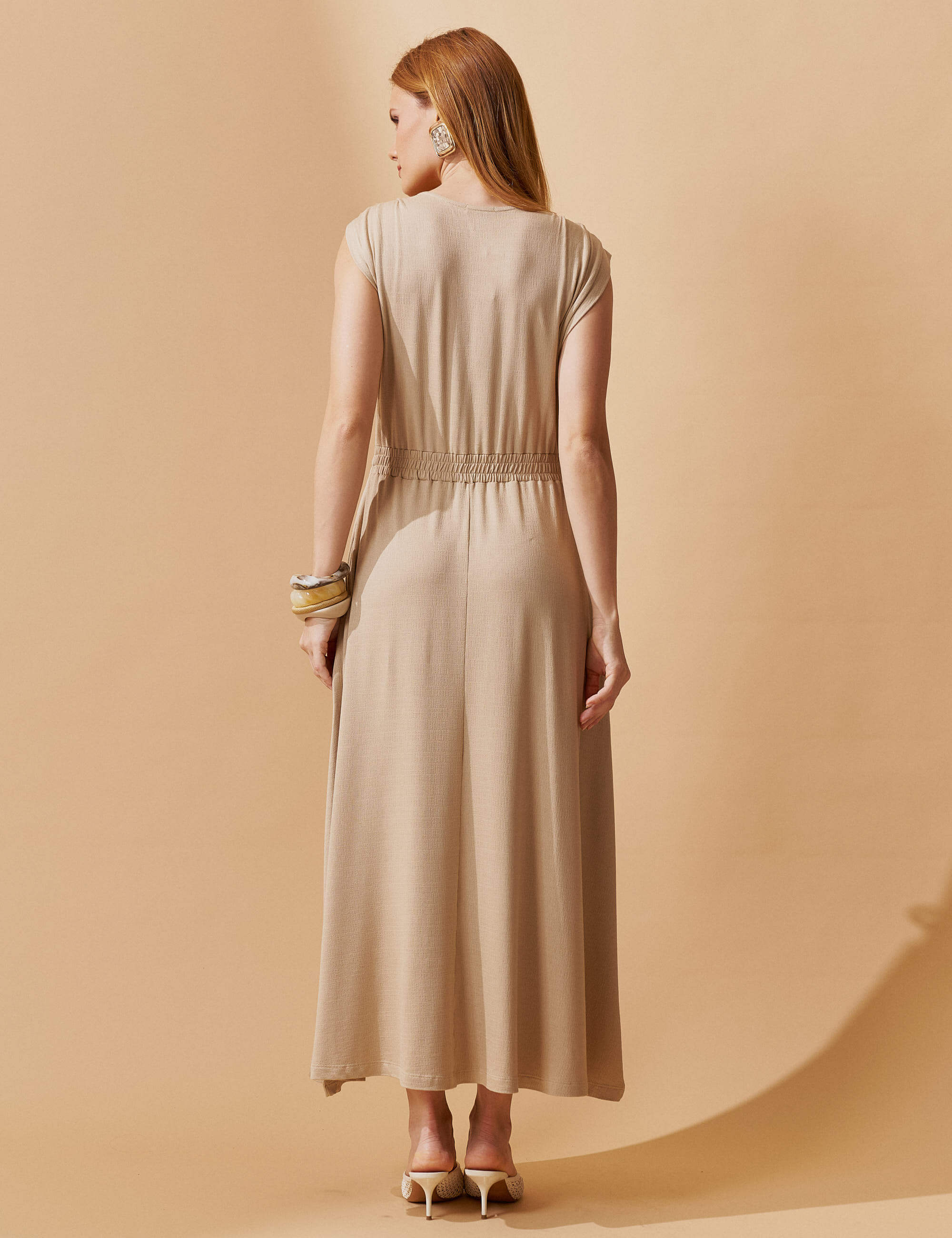 Vestido Vicenza Gione Bege MPB