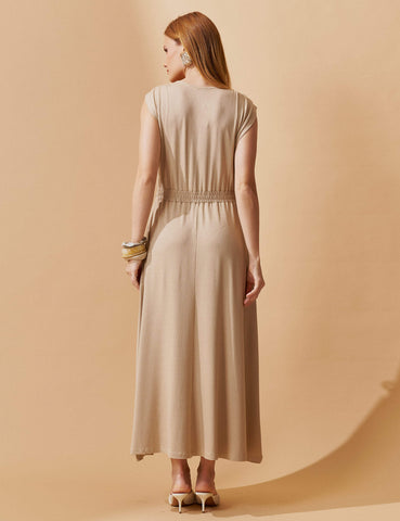 Vestido Vicenza Gione Bege MPB